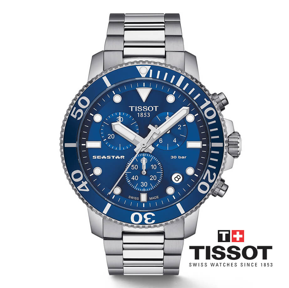 ĐỒNG HỒ NAM TISSOT SEASTAR 1000 CHRONOGRAPH T120.417.11.041.00 CHÍNH HÃNG